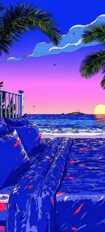 “Moonlit Serenade” wallpaper · Ink & Salt style