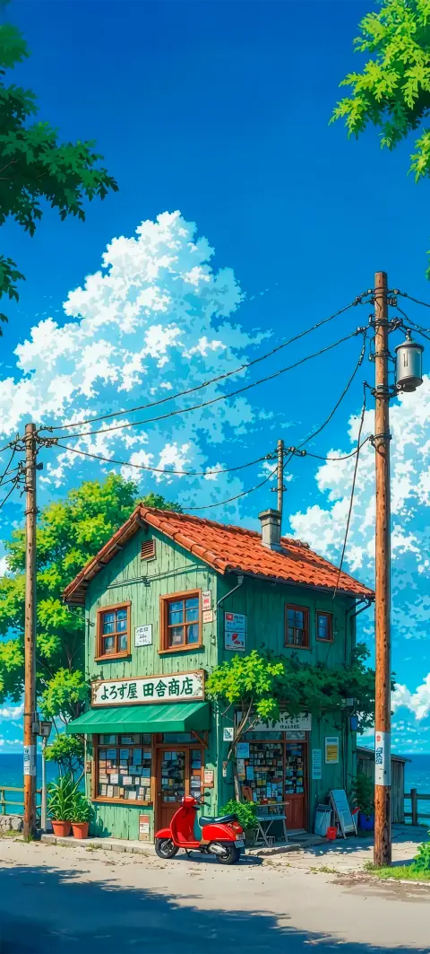 Hintergrundbild „My first job“ · Stil Anime-Tage