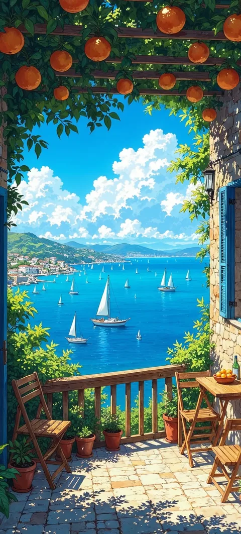 Hintergrundbild „She'll come“ · Stil Anime-Tage